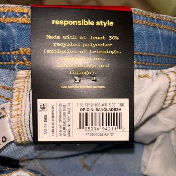 Art Class Girls Size XS 4/5 Super Stretch Shorts - Picture 3 of 4